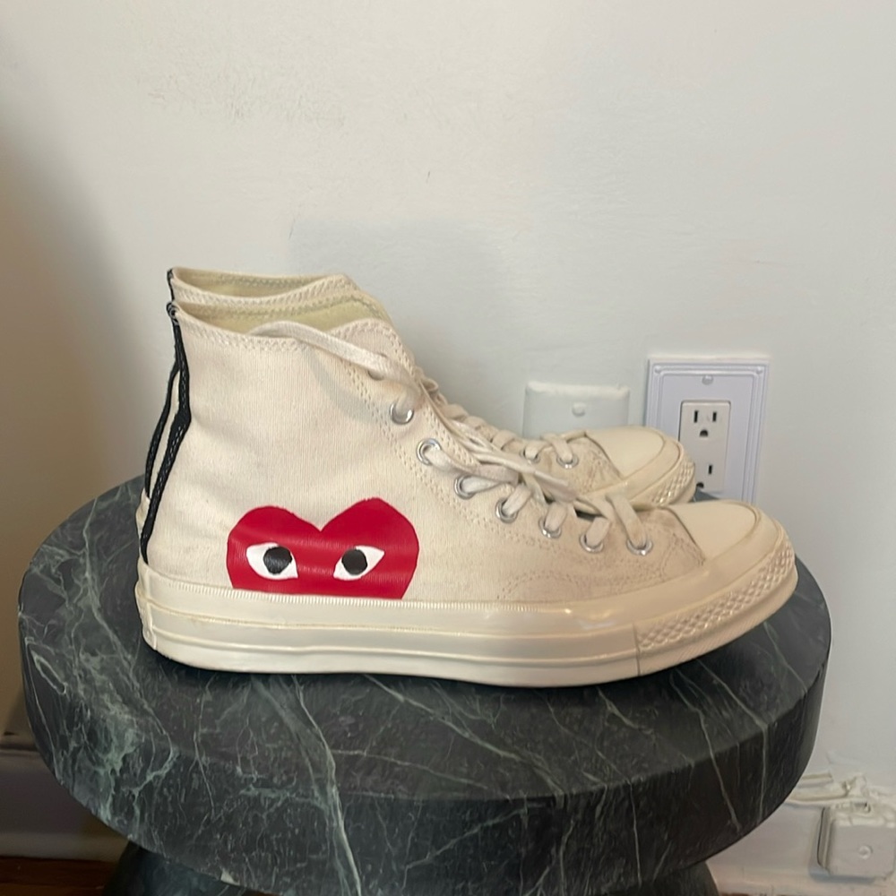 Comme des Garcoms (CDG) Chuck Taylor Play sneakers in white